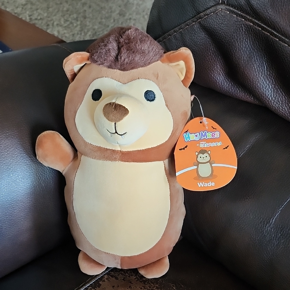 Halloween Squishmallow Hug Mees Wade Werewolf 10"
